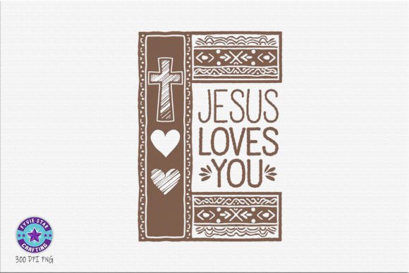 Christian Jesus Quote PNG Sublimation in Crafts