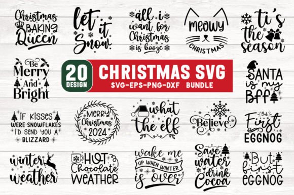 Christmas SVG Bundle, Funny Christmas Crafts
