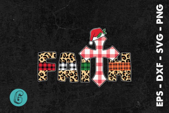 Faith Xmas Sublimation Christian SVG and Print Templates