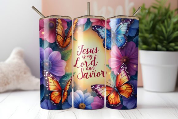 Jesus is My Lord and Savior Tumbler Wrap