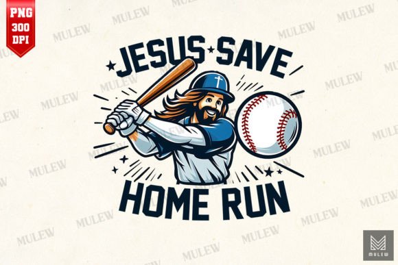 Jesus Saves Home Run Sublimation Crafts