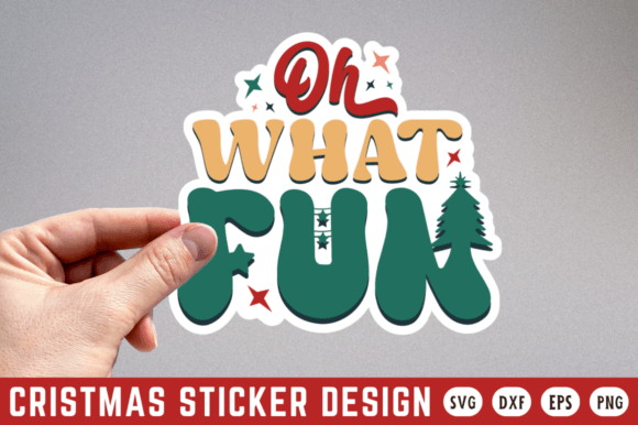 Oh What Fun SVG Design for Crafts