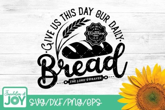 The Lord's Prayer Svg, Christian Kitchen Crafts